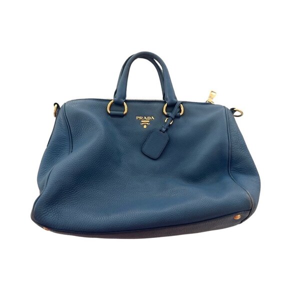 Prada Blue Saffano Cuir Baltico bag - Picture 2 of 11